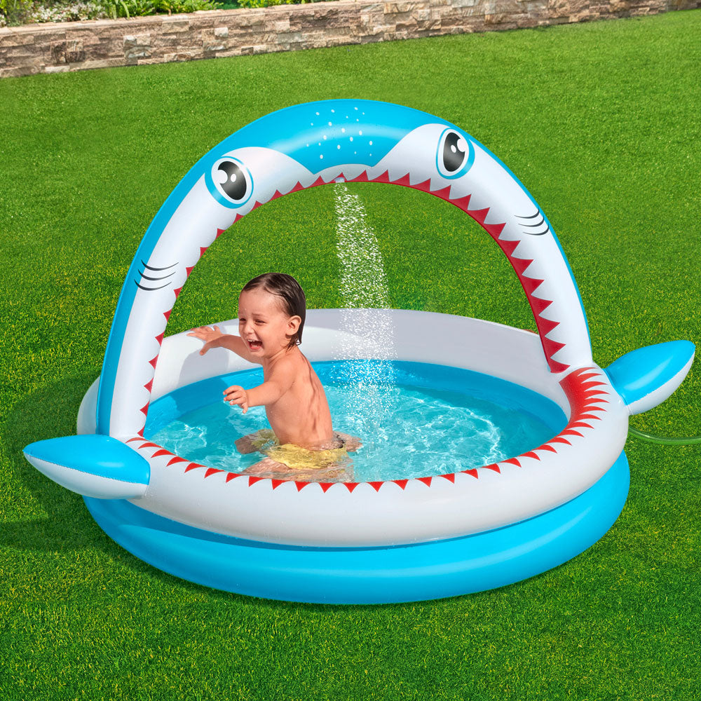 Bestway Sharktastic Sprinkler Play Pool