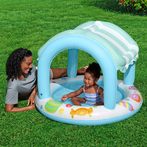 Bestway Sweet Shoppe Shaded Kiddie Pool