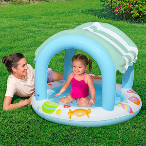 Bestway Sweet Shoppe Shaded Kiddie Pool