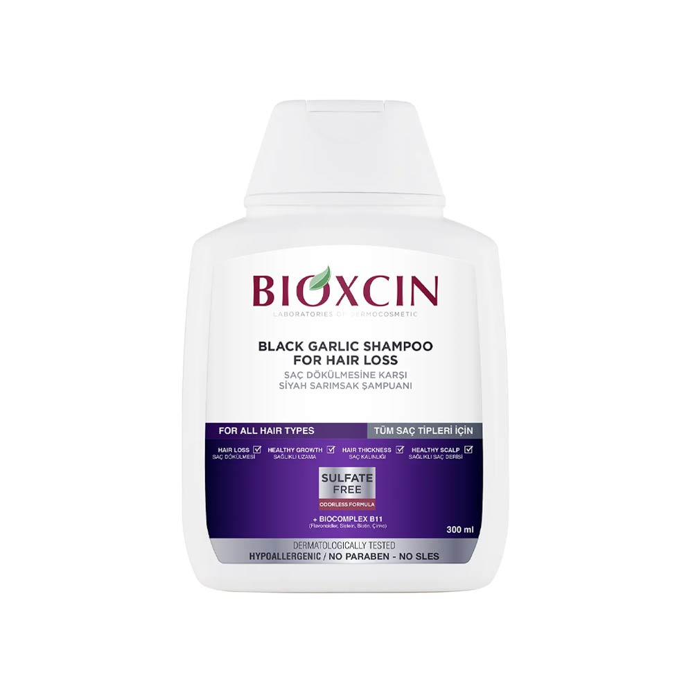 Bioxcin Black Garlic Shampoo (Sulfate Free) 300ml