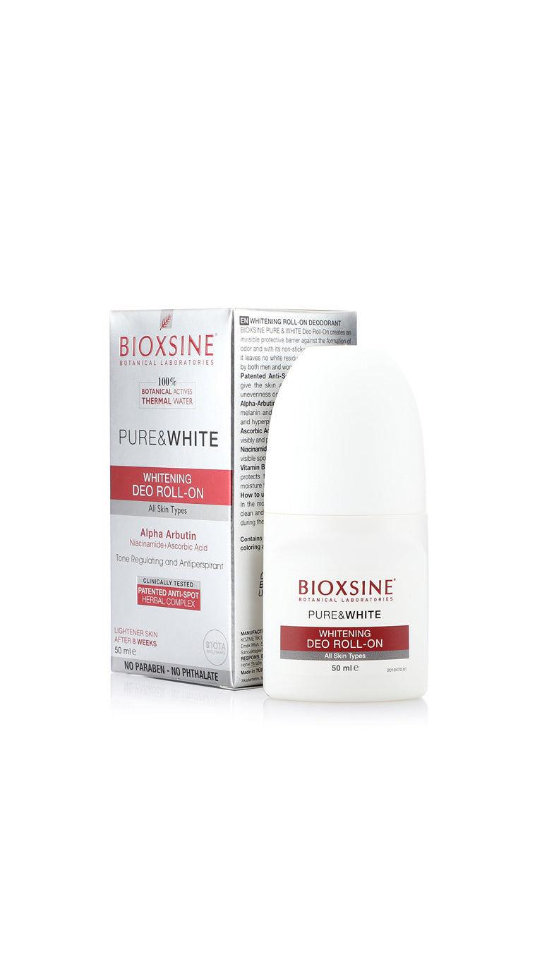 Bioxsine Pure & White Whitening Deo Roll-On - 50ml