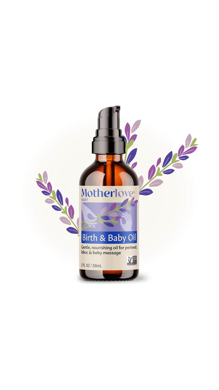 Motherlove Birth and Baby Oil