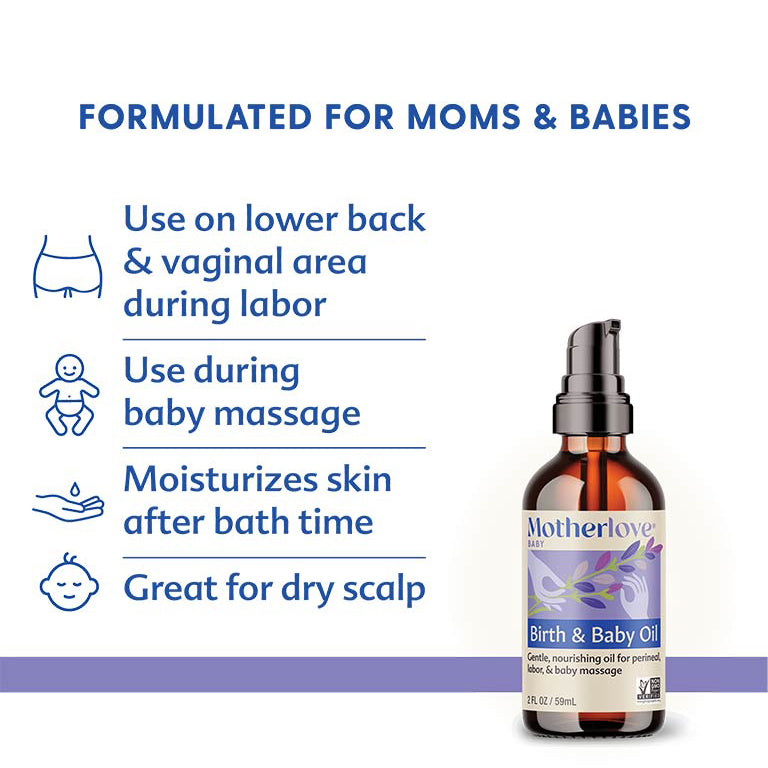 Motherlove Birth and Baby Oil