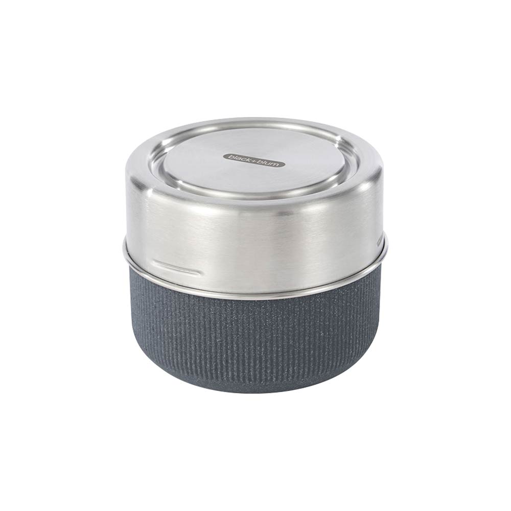 Black+Blum Glass Lunch Pot & Case (Large) - Slate