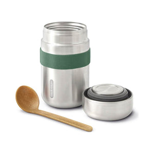 Black+Blum Stainless Steel Insulated Food Flask - Olive