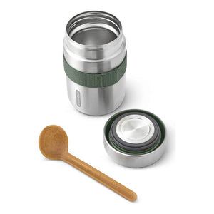 Black+Blum Stainless Steel Insulated Food Flask - Olive