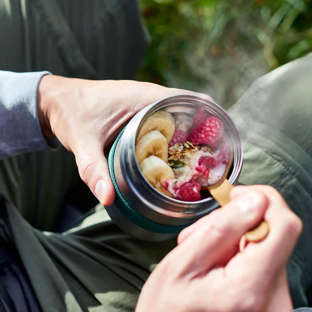 Black+Blum Stainless Steel Insulated Food Flask - Olive