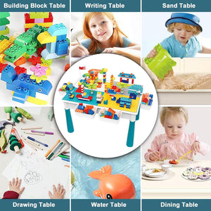 Blocks DIY Multifunctional Table (3Yrs+) - 262 Blocks