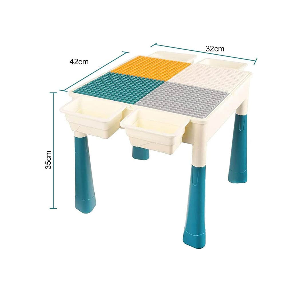 Blocks DIY Multifunctional Table (3Yrs+) - 262 Blocks