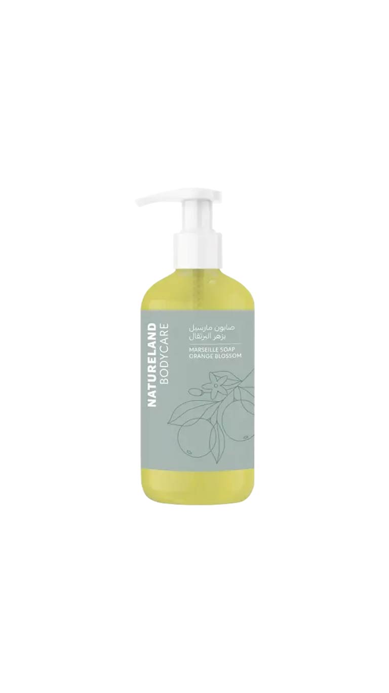 Natureland Body Care Marseille Soap (300ml) - Orange Blossom