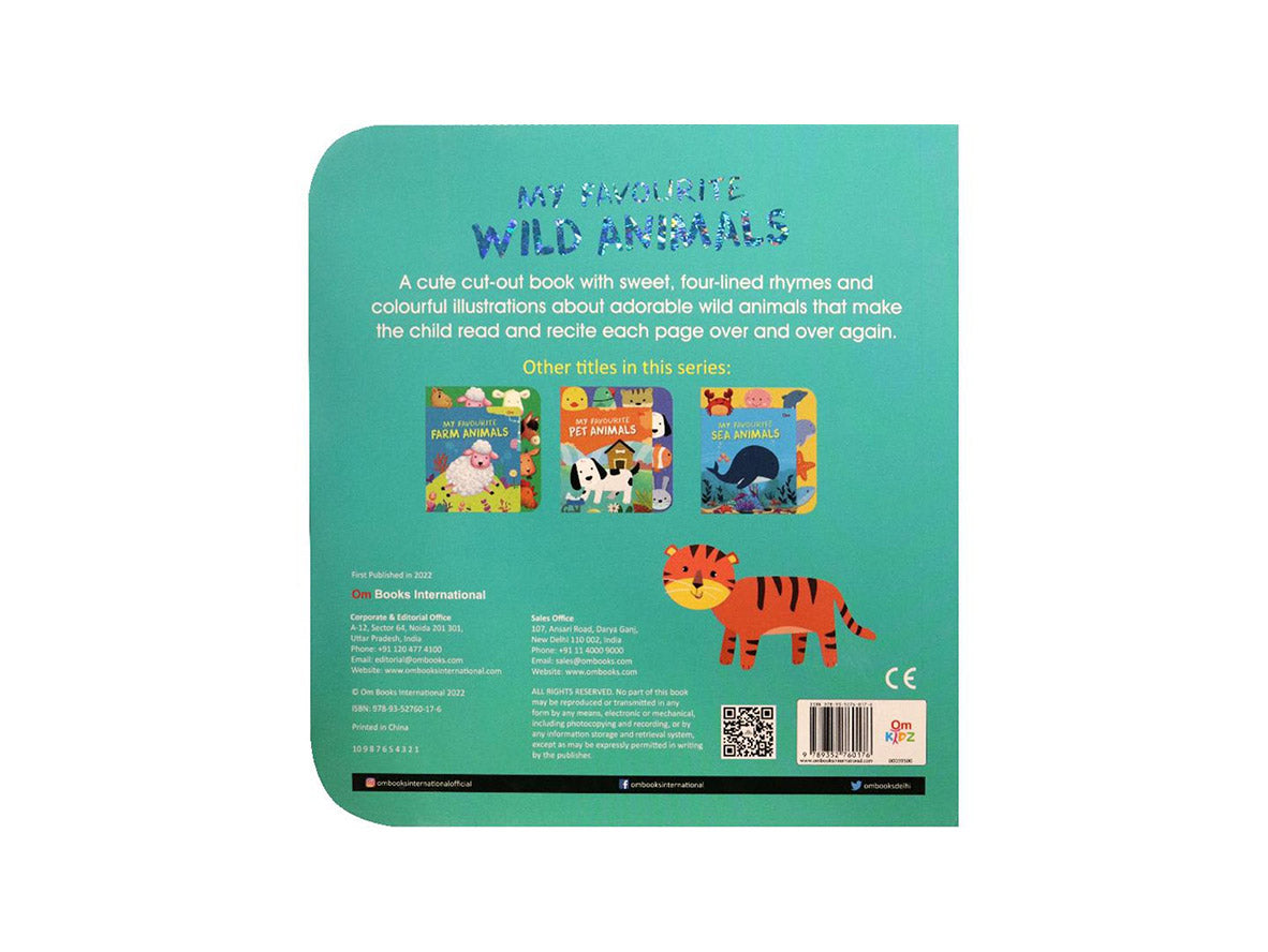 My Favourite Wild Animals Book