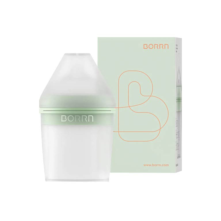Borrn Silicone Baby Feeding Bottle 150ml - Green