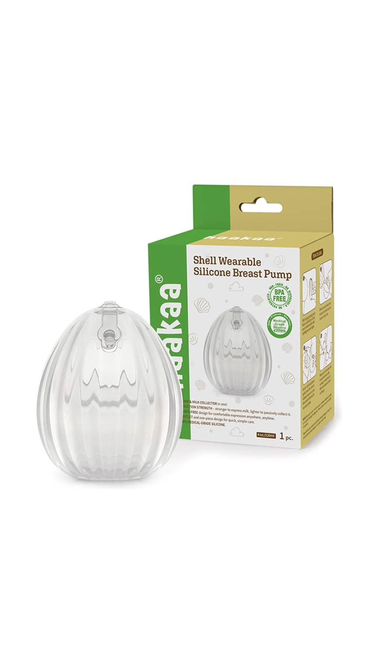 Haakaa Shell Wearable Manual Breast Pump (120ml)