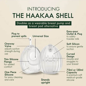Haakaa Shell Wearable Manual Breast Pump