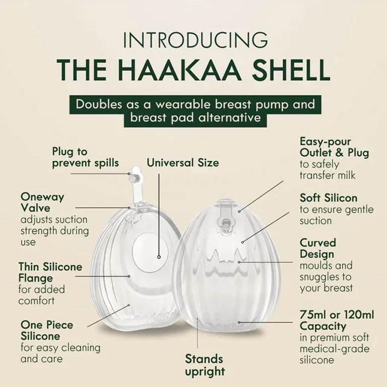 Haakaa Shell Wearable Manual Breast Pump