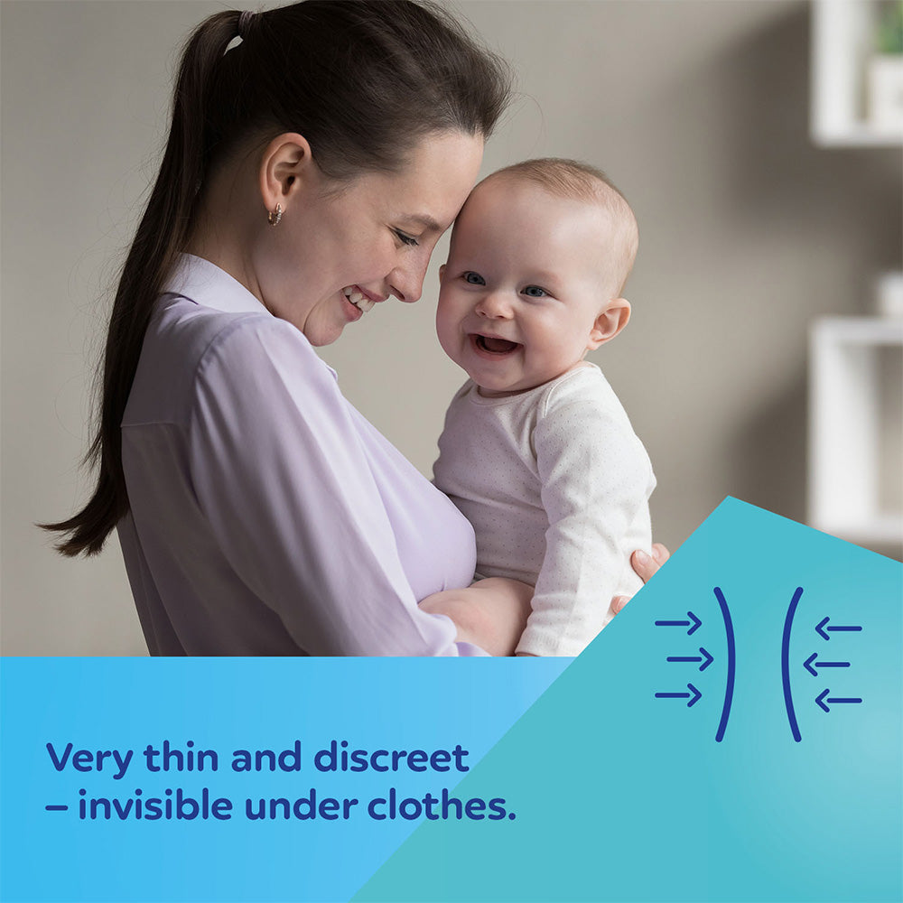 Canpol Babies 3D Shaped Breathable Breathable Breast Pads (Black) - 60 Pads