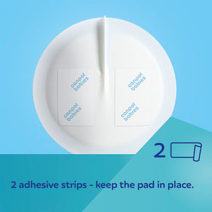 Canpol Babies 3D Shaped Breathable Breathable Breast Pads (White)