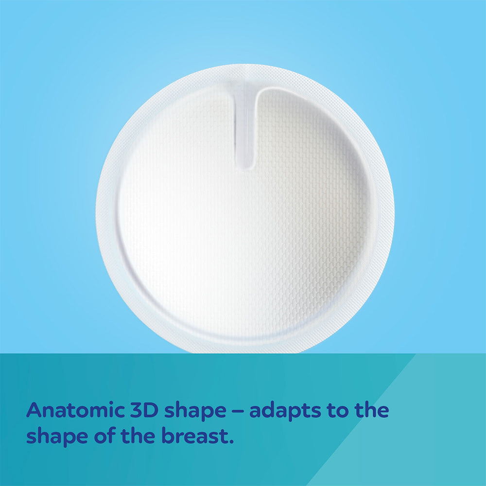 Canpol Babies 3D Shaped Breathable Breathable Breast Pads (White)