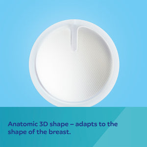 Canpol Babies 3D Shaped Breathable Breathable Breast Pads (White)