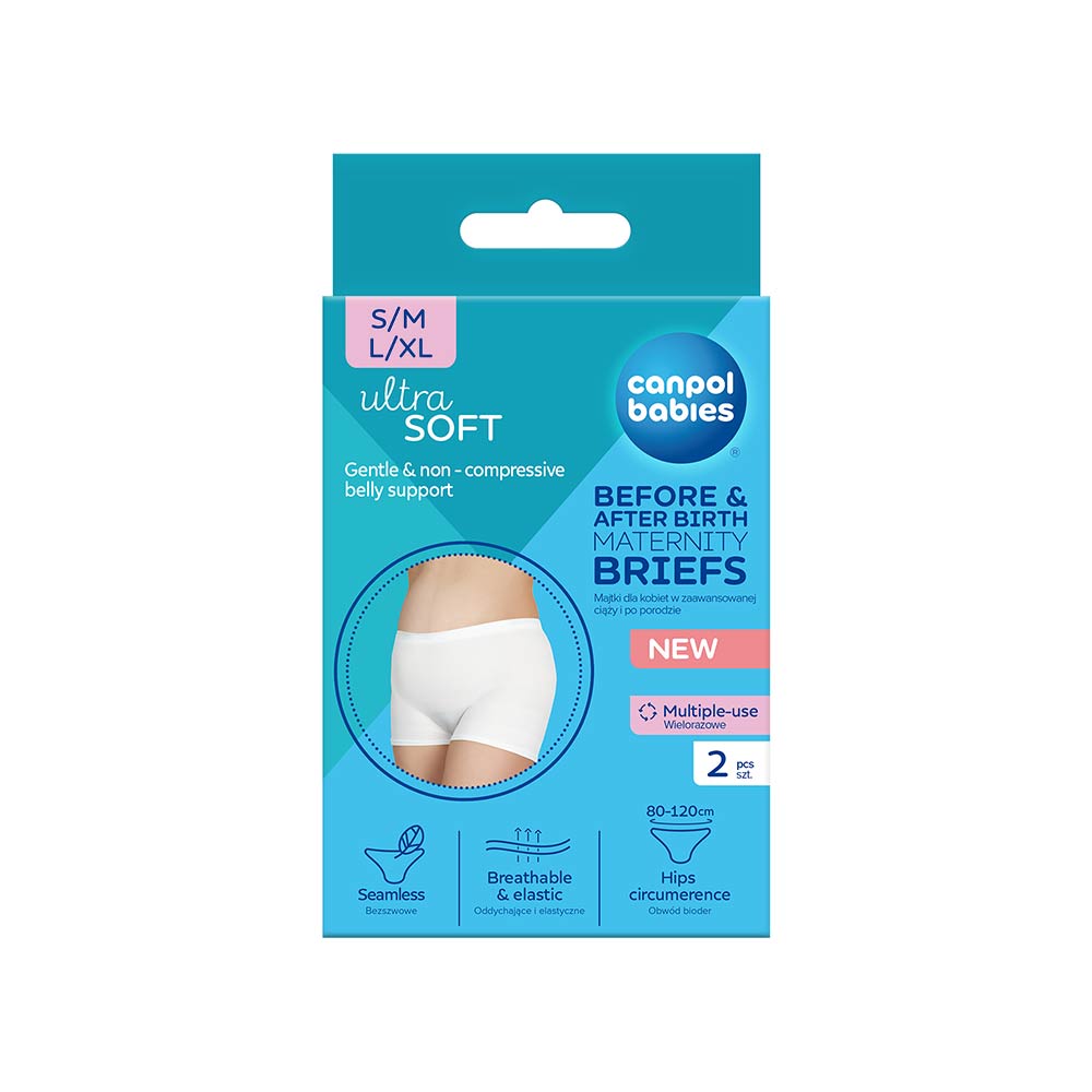 Canpol Babies Before & After Birth Maternity Briefs - 2 Pcs