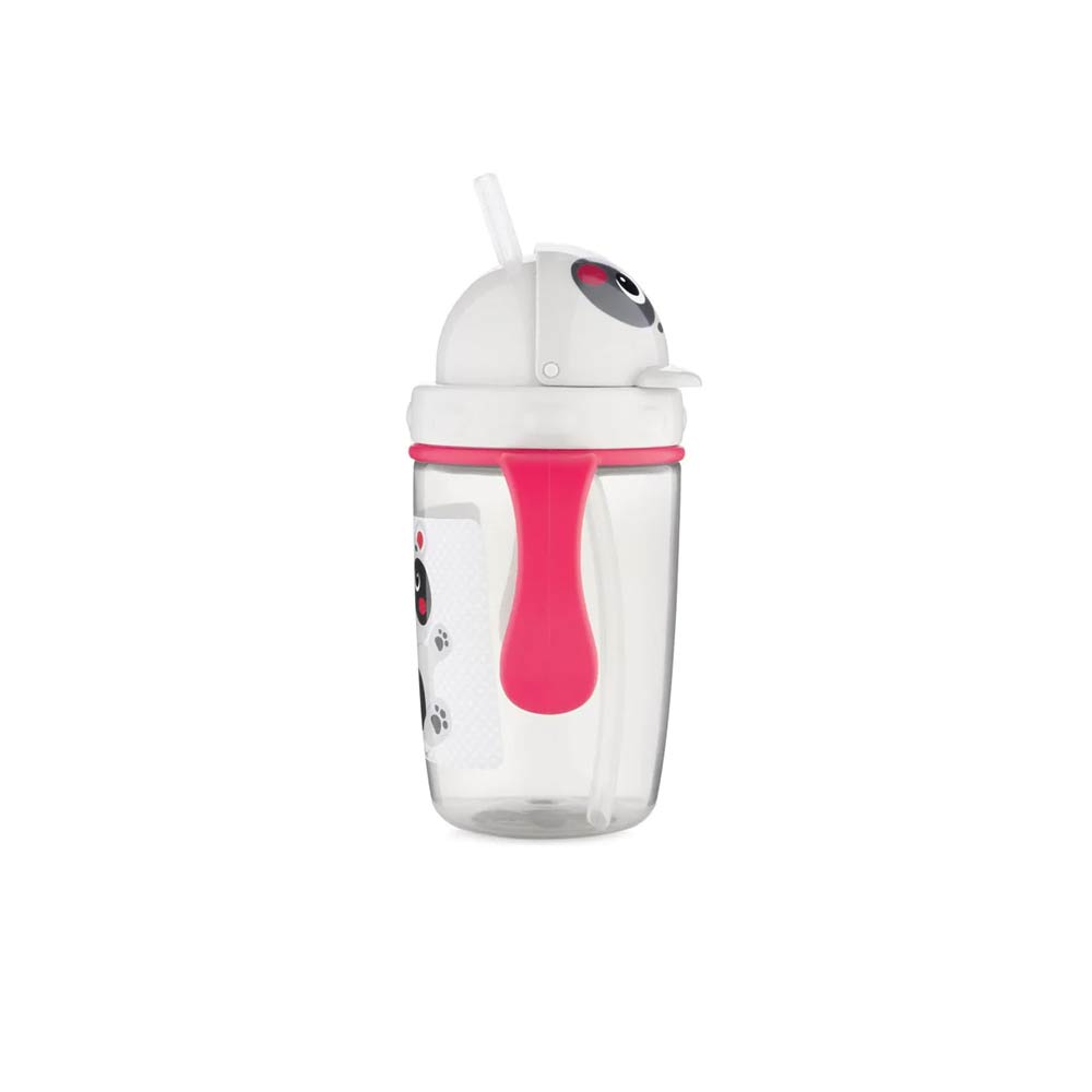 Canpol Babies Cup with Straw (9m+) 400ml - Red