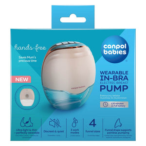 Canpol Babies Hands Free Wearable In-Bra Electric Breast Pump 120ml