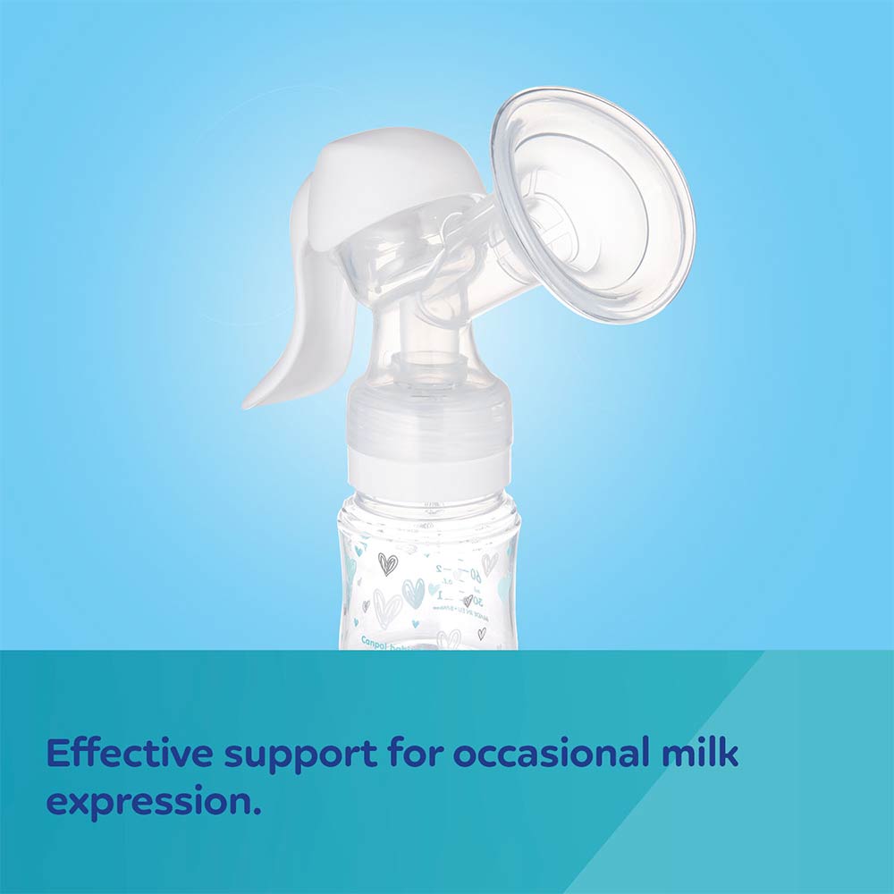 Canpol Babies Manual Breast Pump Light & Handy 120ml