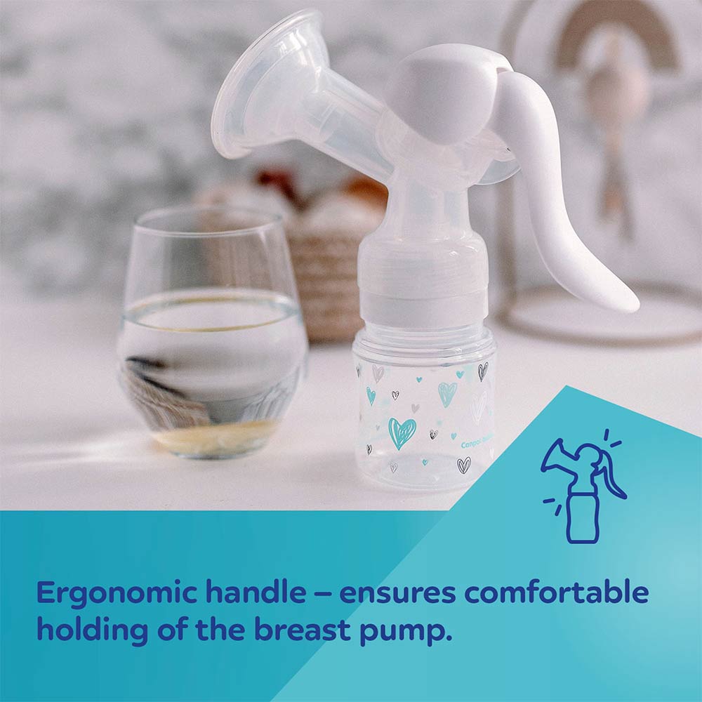 Canpol Babies Manual Breast Pump Light & Handy 120ml