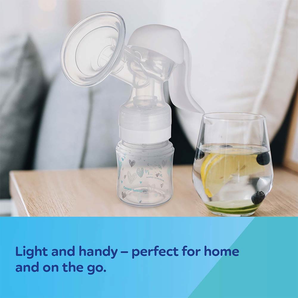 Canpol Babies Manual Breast Pump Light & Handy 120ml