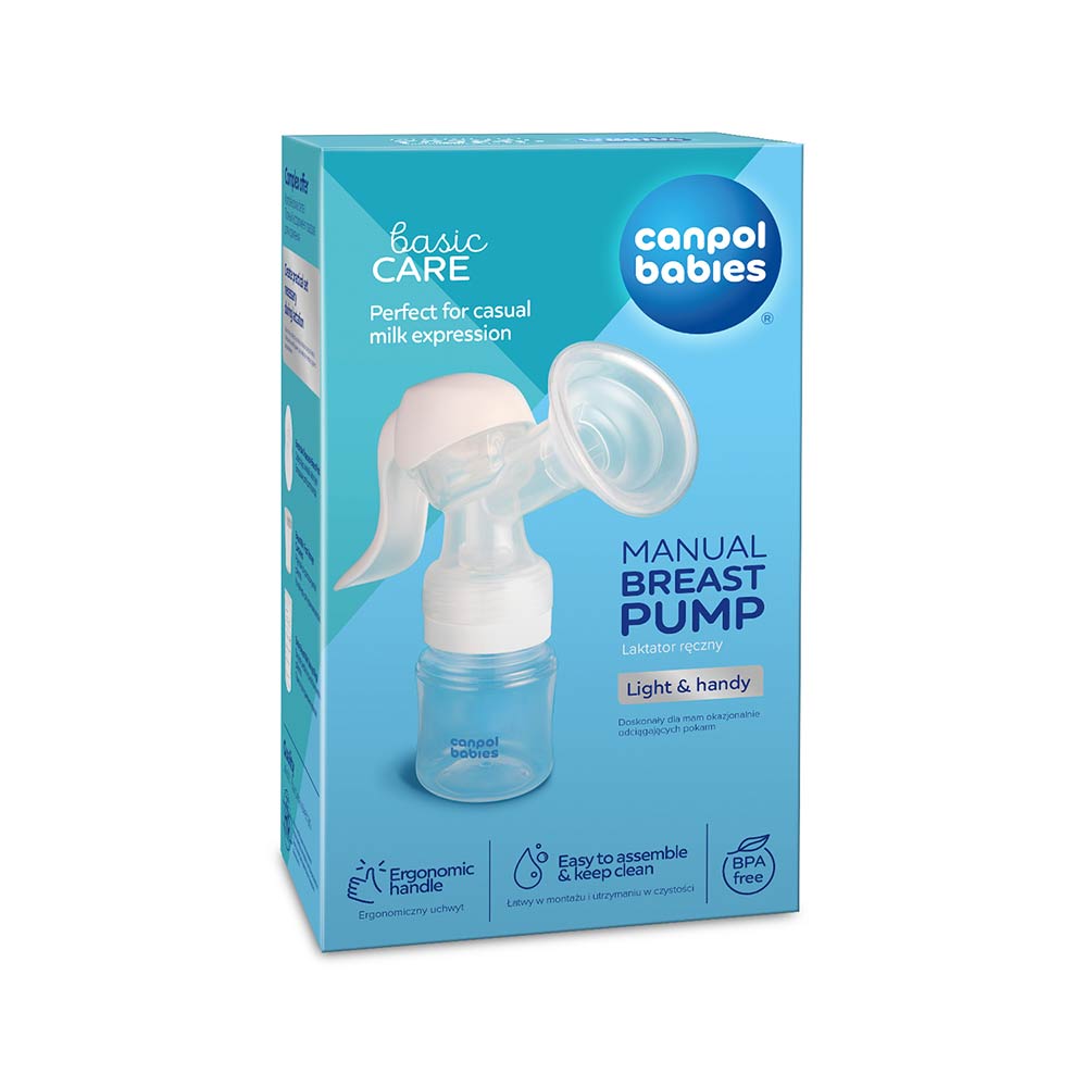 Canpol Babies Manual Breast Pump Light & Handy 120ml