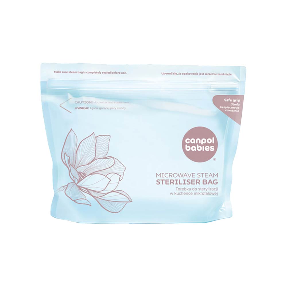 Canpol Babies Microwave Steam Steriliser Bags - 6 Pcs
