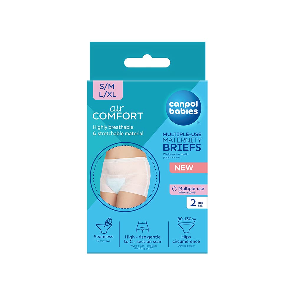 Canpol Babies Multiple Use Maternity Briefs - 2 Pcs