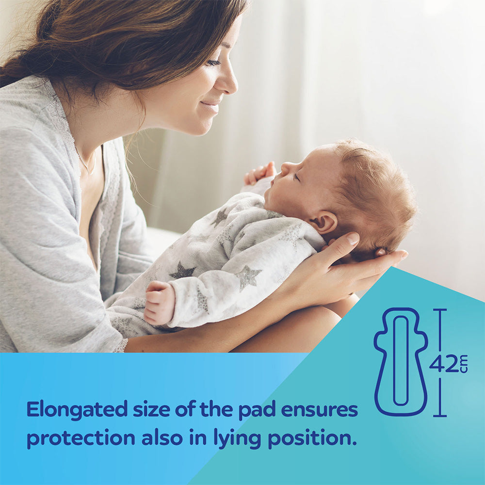 Canpol Babies Postpartum Pads with Wings (Maxi) for Night - 8 Pads