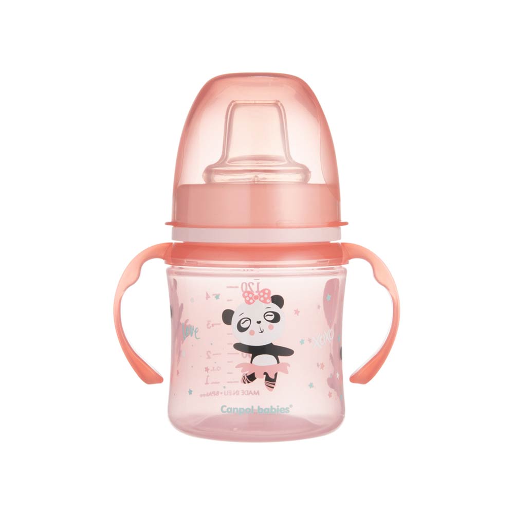 Canpol Babies Silicone Training Spout (6m+) 120ml - Pink