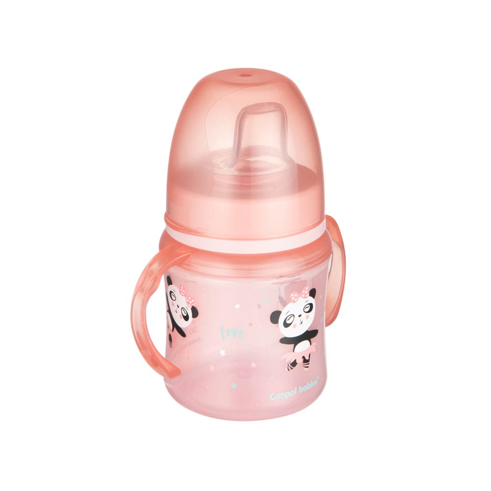 Canpol Babies Silicone Training Spout (6m+) 120ml - Pink
