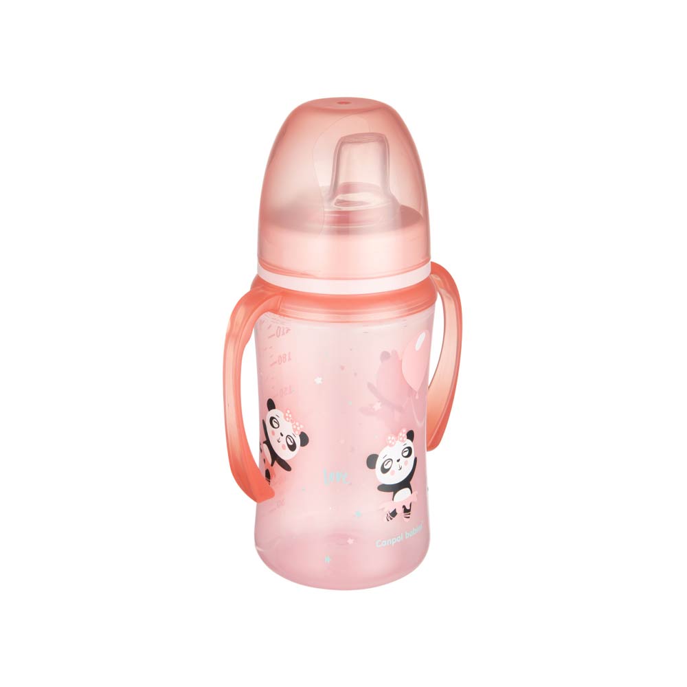 Canpol Babies Silicone Training Spout (6m+) 240ml - Pink
