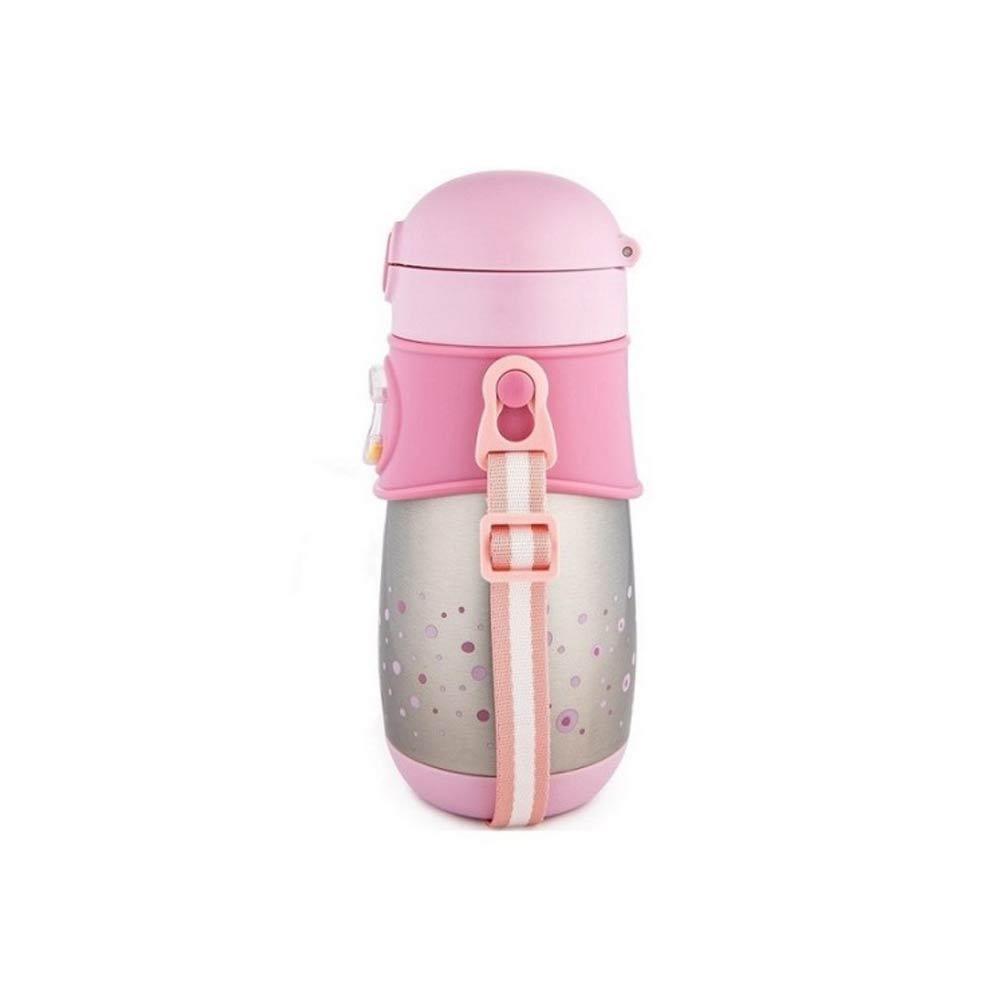 Canpol Babies Thermal Insulated Cup with Straw (12m+) 300ml - Pink