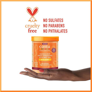 Cantu Anti-Shedding Styling Gel with Honey 524g