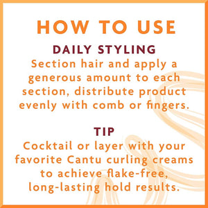 Cantu Anti-Shedding Styling Gel with Honey 524g