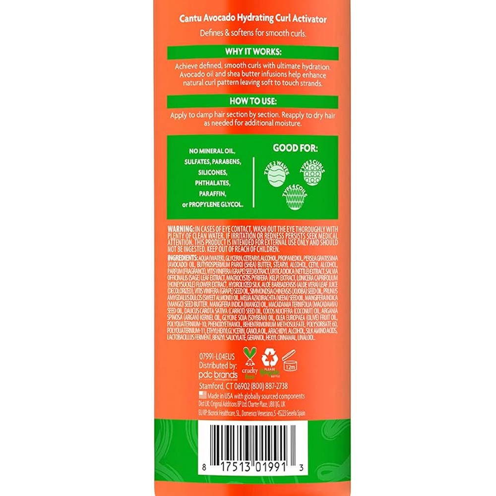 Cantu Avocado Hydrating Curl Activator - 355ml