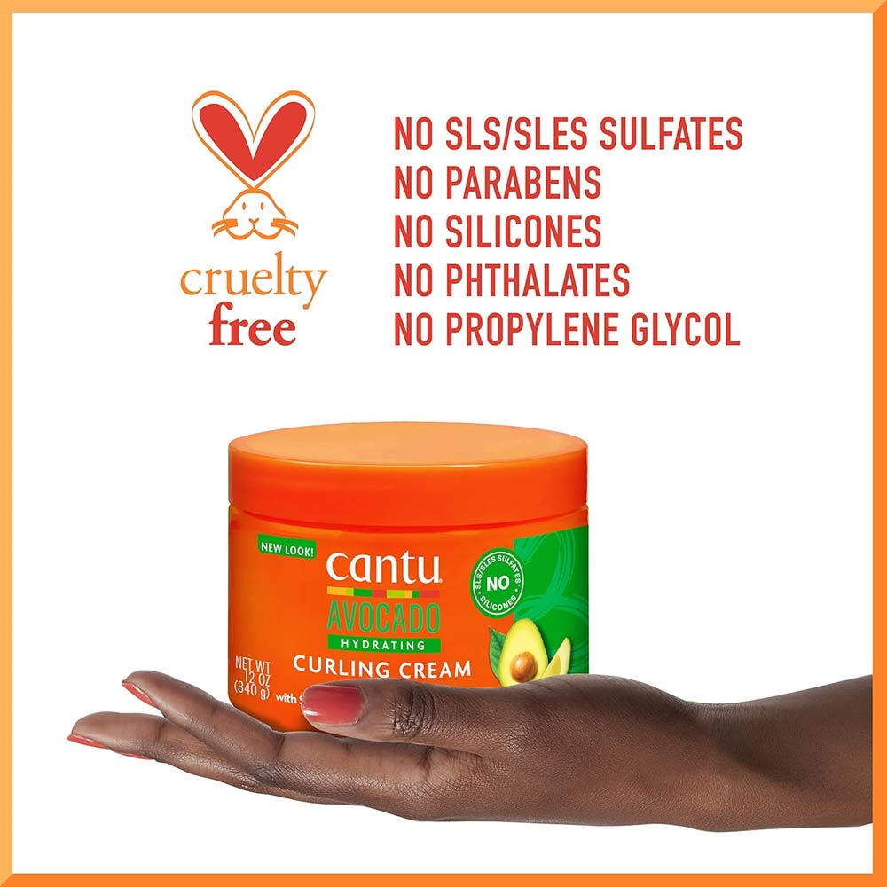 Cantu Avocado Hydrating Curling Cream - 340g