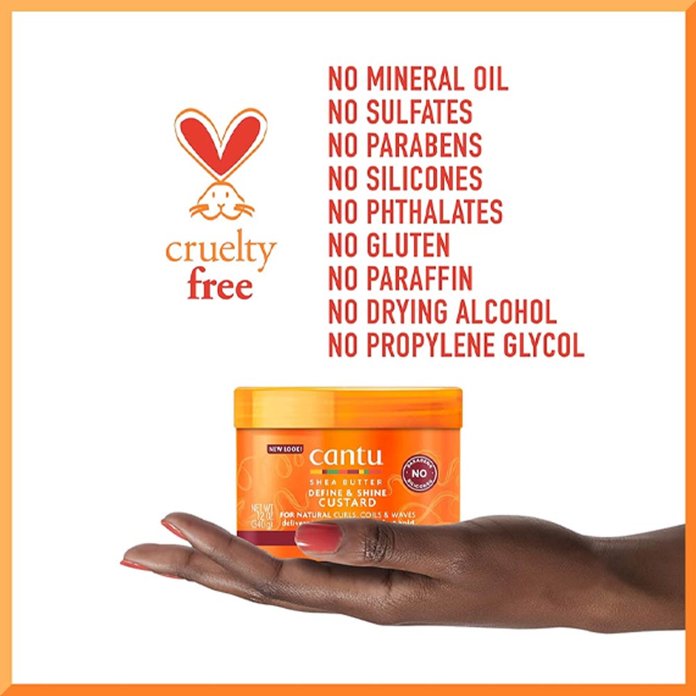 Cantu Define & Shine Custard - 340g