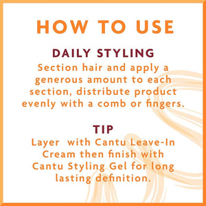 Cantu Moisture Retention Styling Gel with Flaxseed and Olive Oil 524g