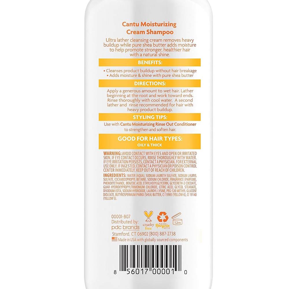 Cantu Moisturizing Cream Shampoo - 400ml