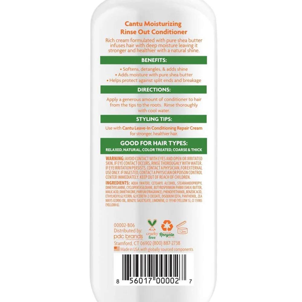 Cantu Moisturizing Rinse Out Conditioner - 400ml