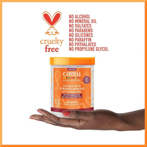 Cantu Strengthening Styling Gel with Jamaican Black Castor Oil - 524g
