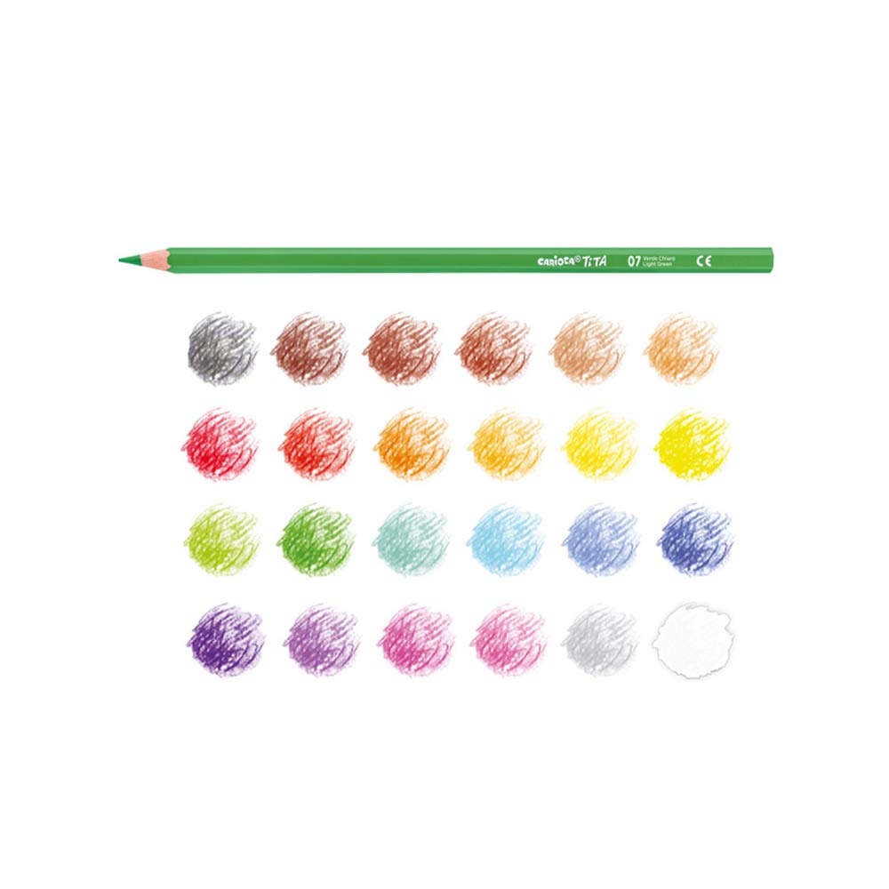 Carioca Tita Colored Pencils - 24 Colors