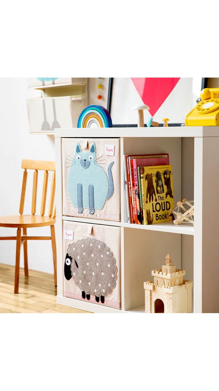 	3 Sprouts Storage Box – Cat 
