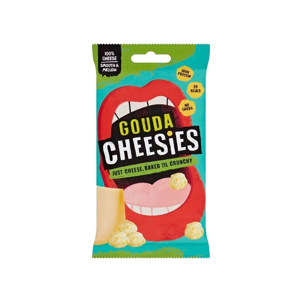 Cheesies Gouda Smooth & Mellow Protein Snack 20g