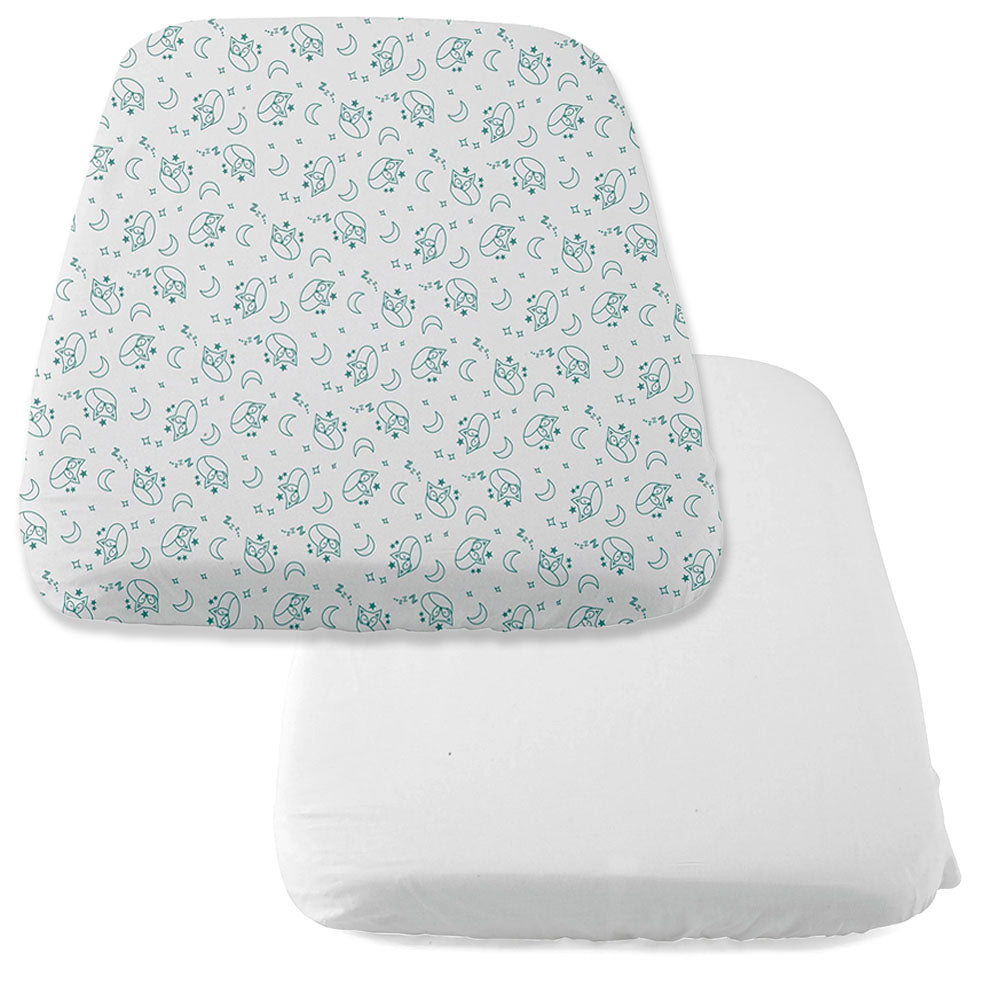 Chicco 2 Piece Next2Me Crib Set (0m+) Foxy